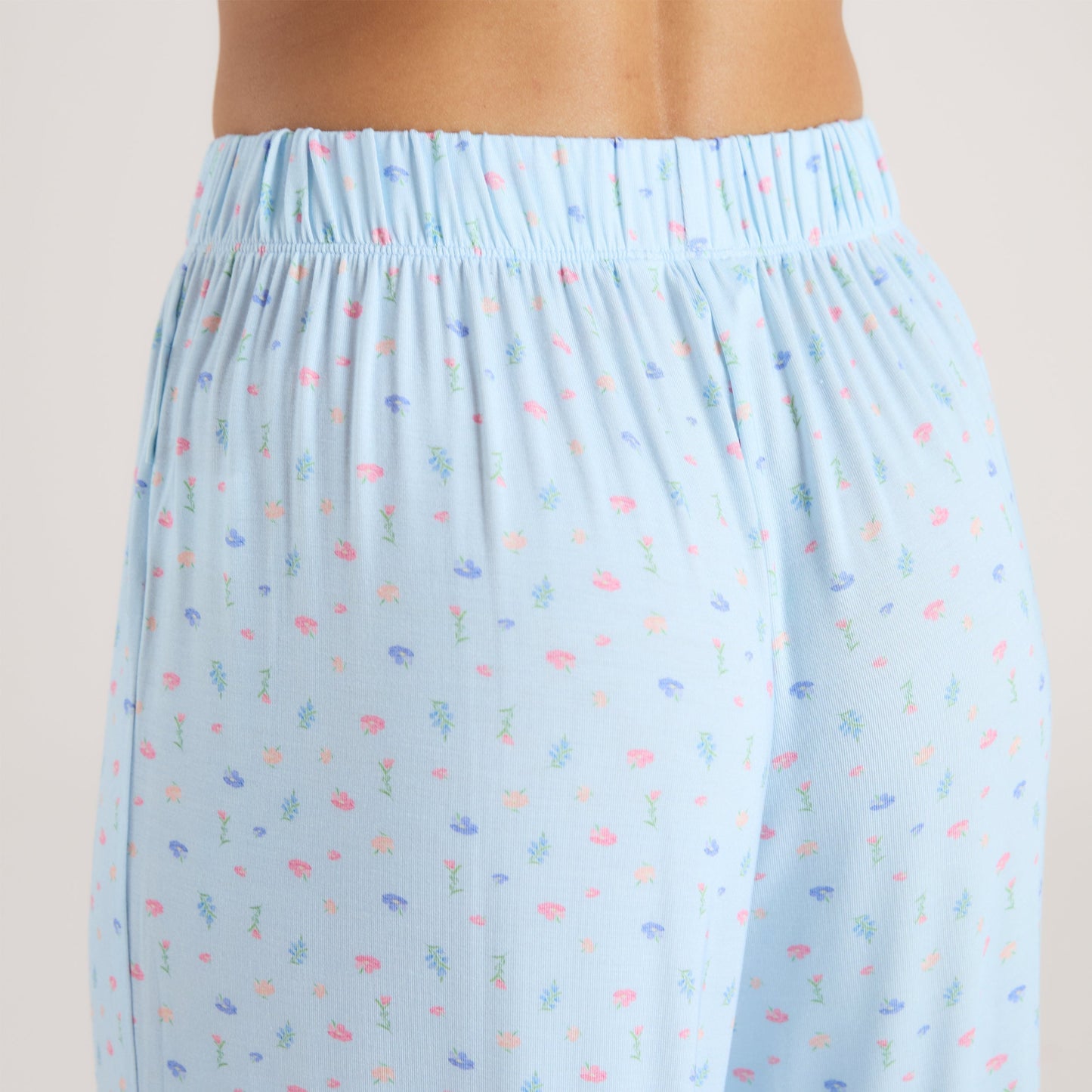 Modal Pajama Pants - Blue Floral