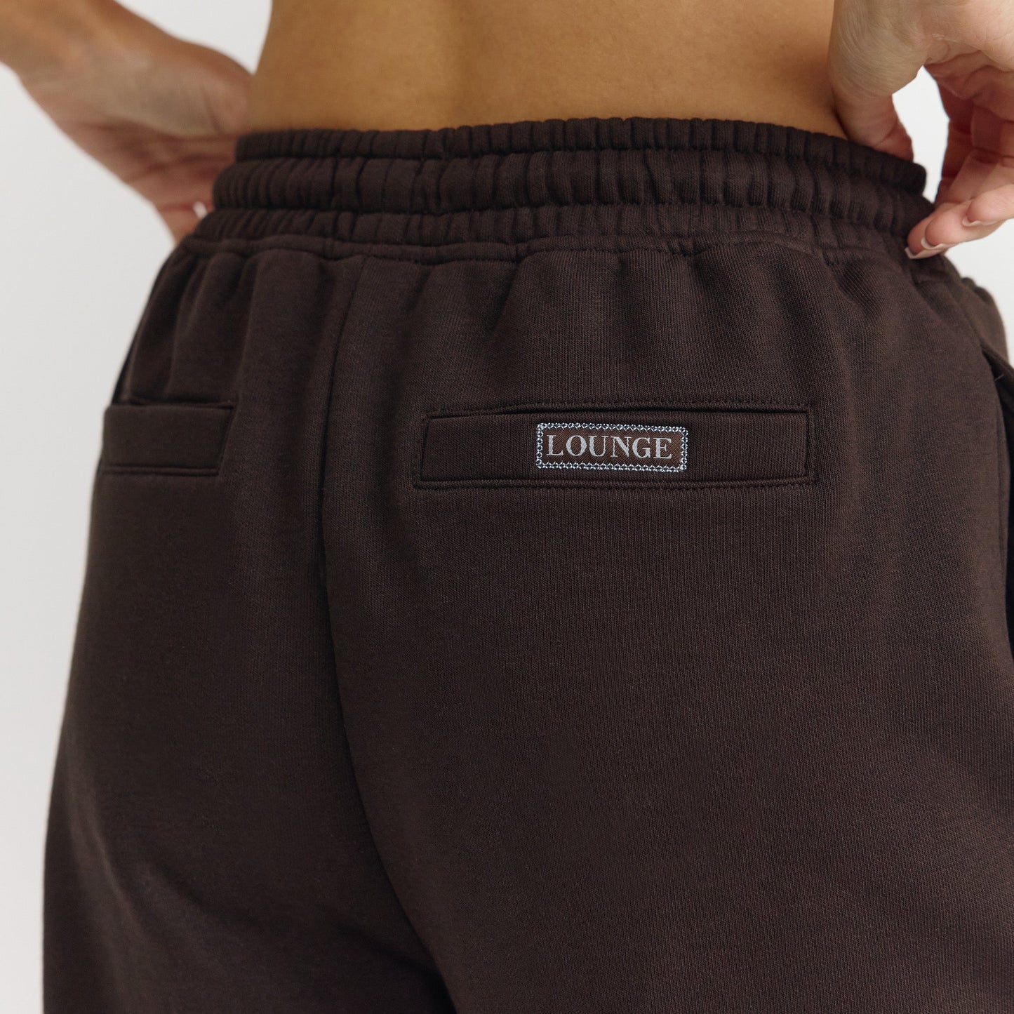 Barrel Leg Sweatpants - Dark Chocolate