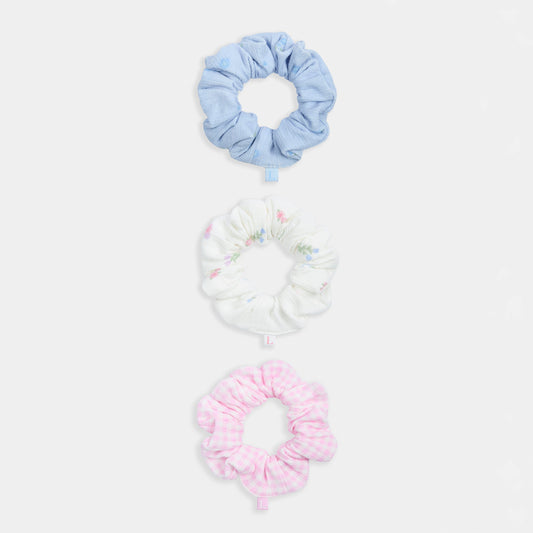 Printed Scrunchies (3-Pack) - Multi