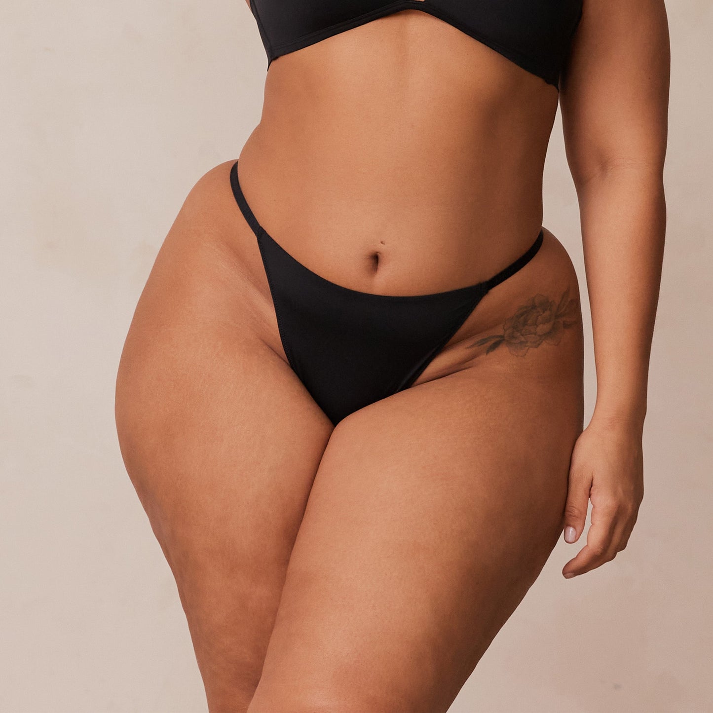 Light Thong - Black