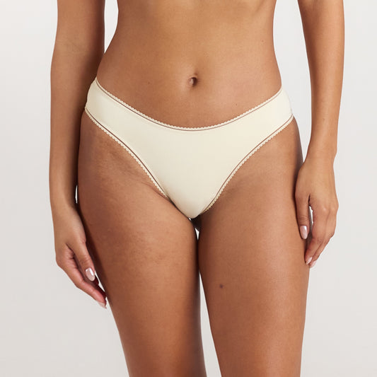 Comfort Brazilian Briefs - Latte