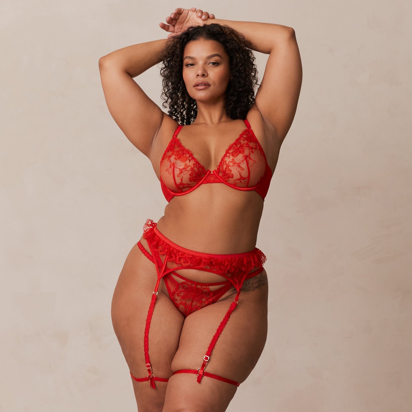 Danielle Intimates Bra - Red