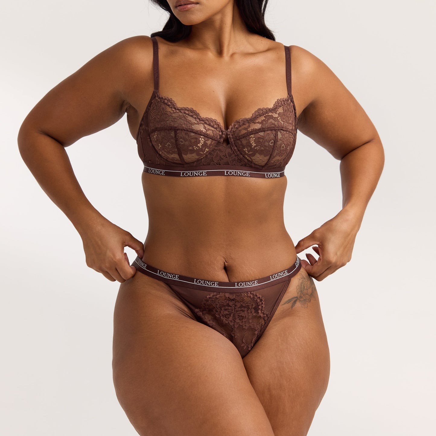 Blossom Balcony Bra - Brunette