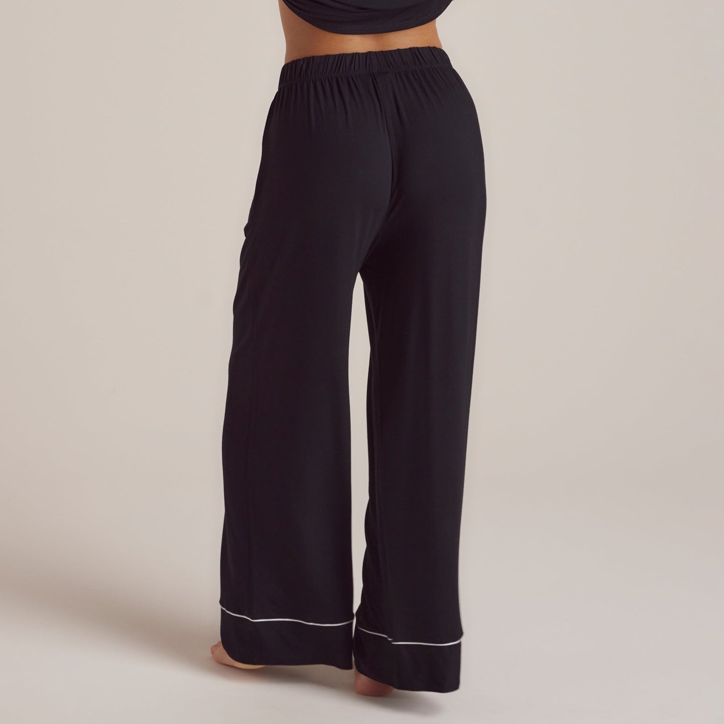 Modal Pajama Pants - Black
