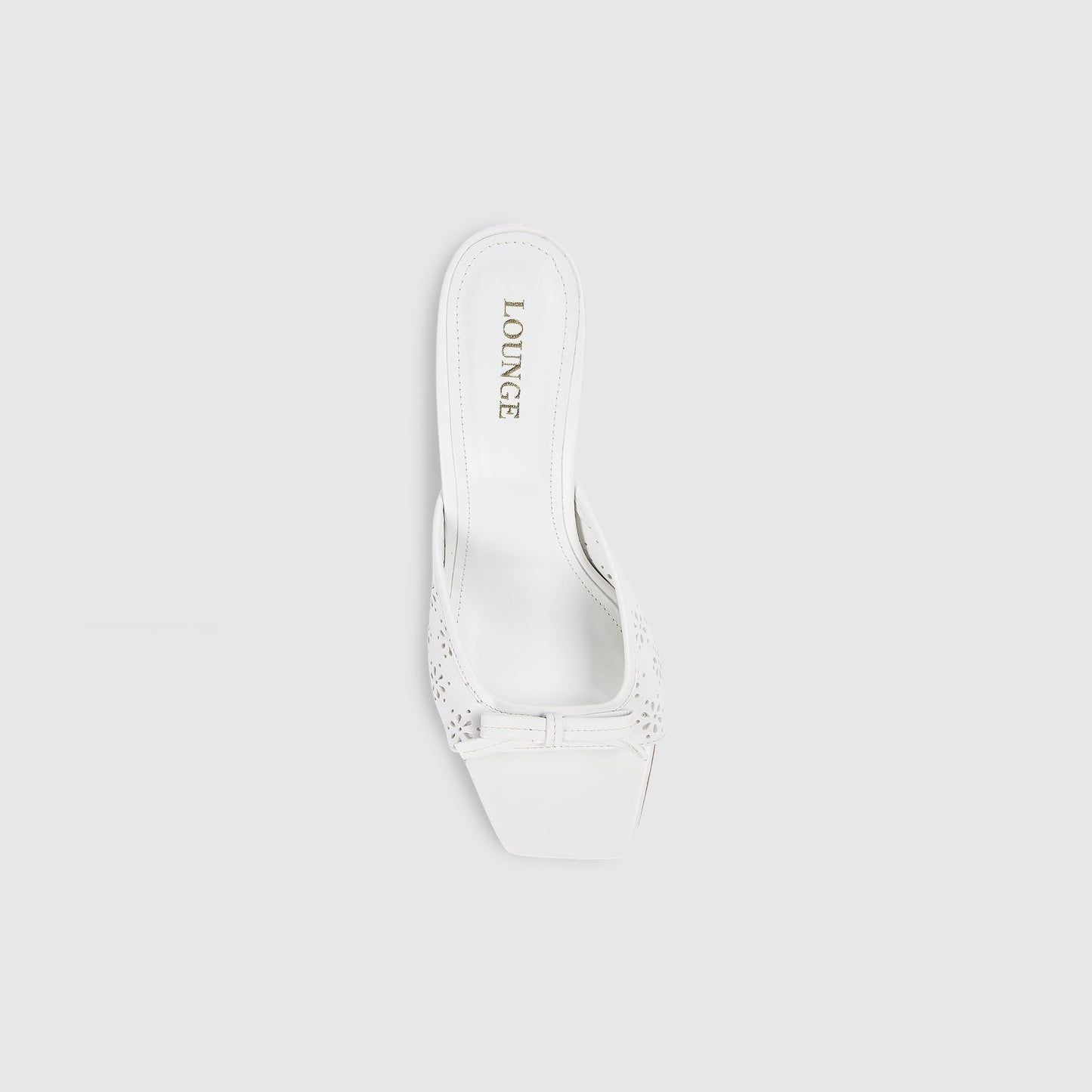 Capri Kitten Heels - White