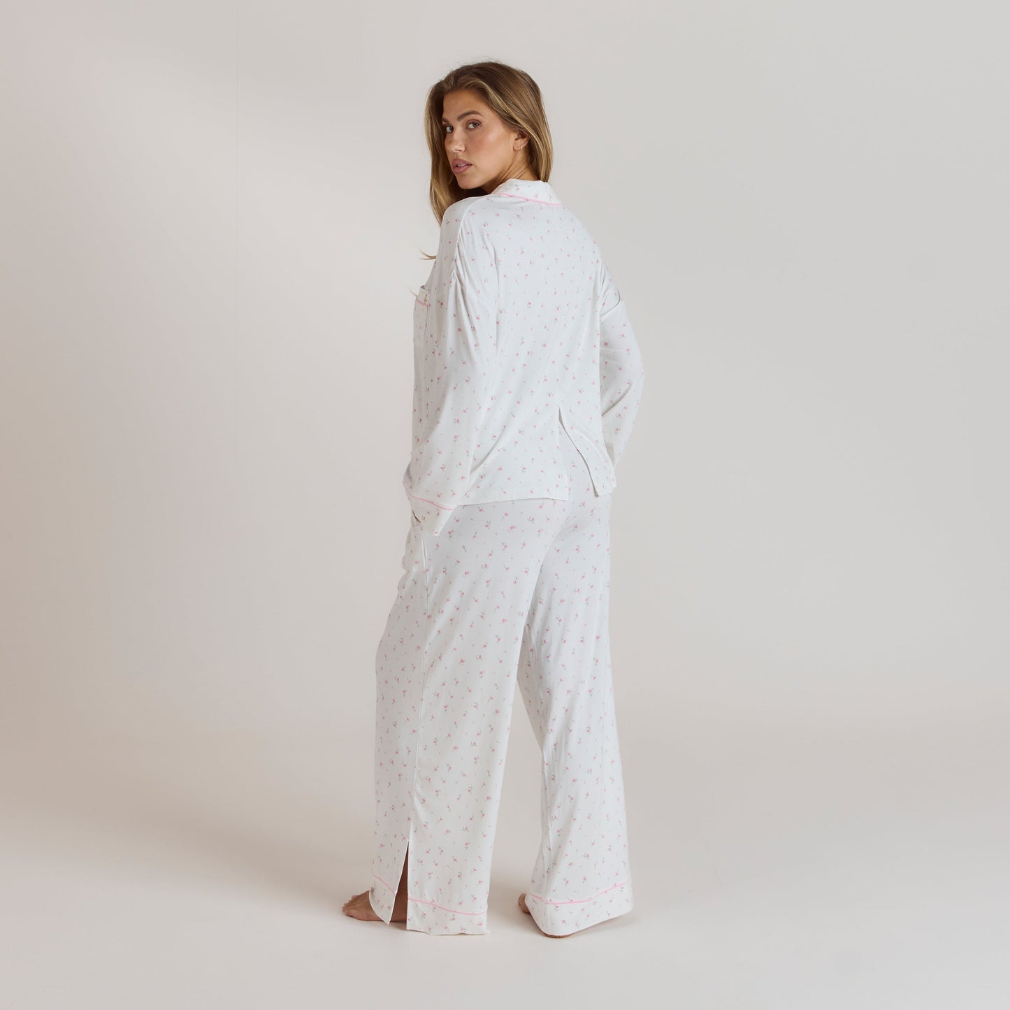 Modal Pajama Pants - Floral Print