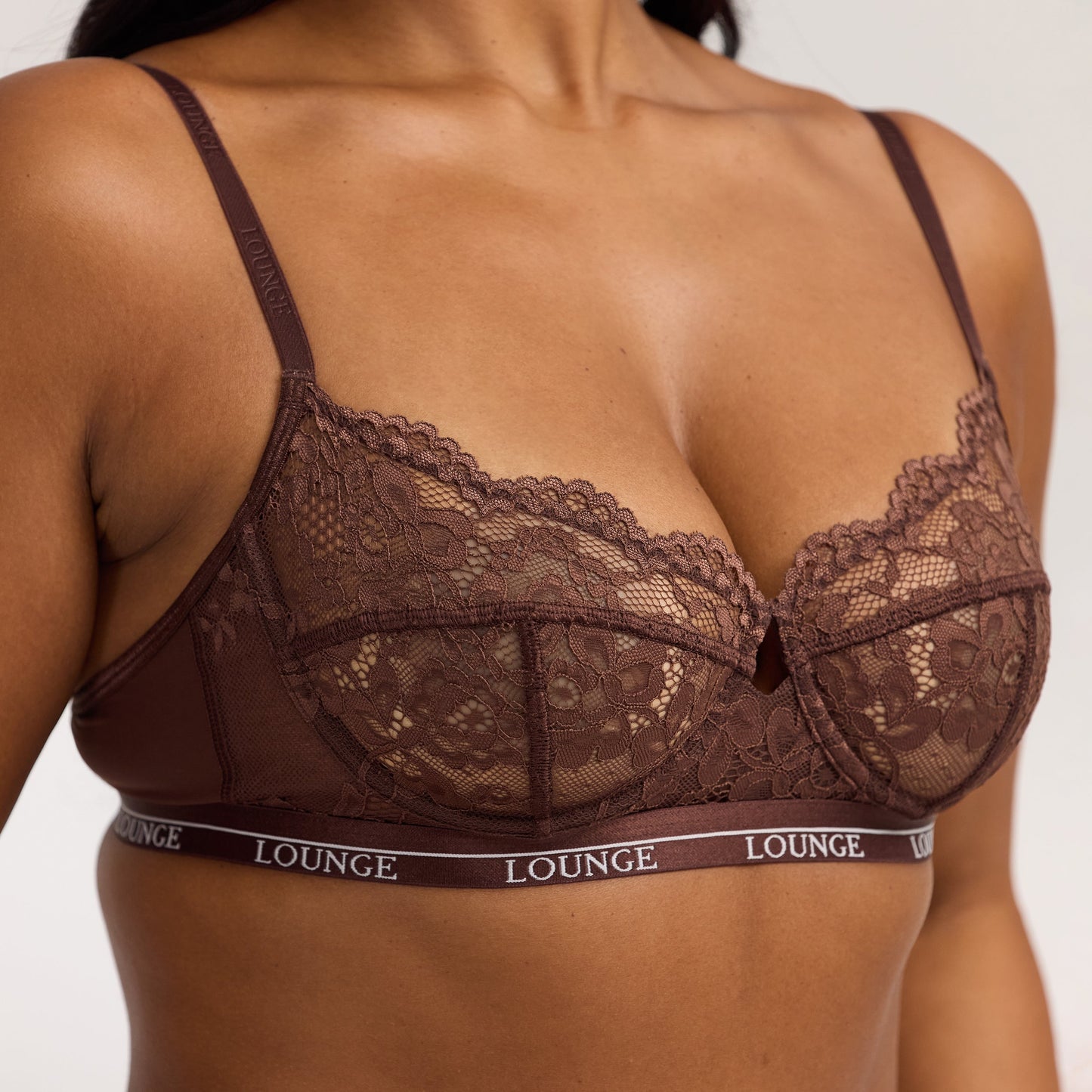 Blossom Balcony Bra - Brunette