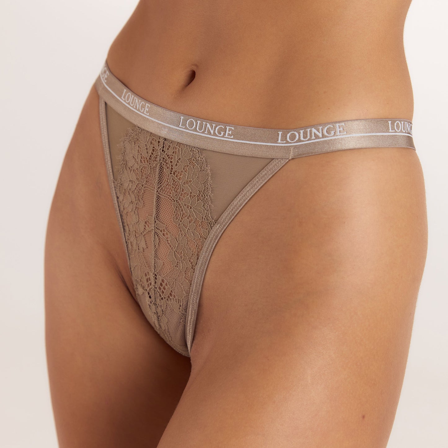 Entice Thong - Mocha