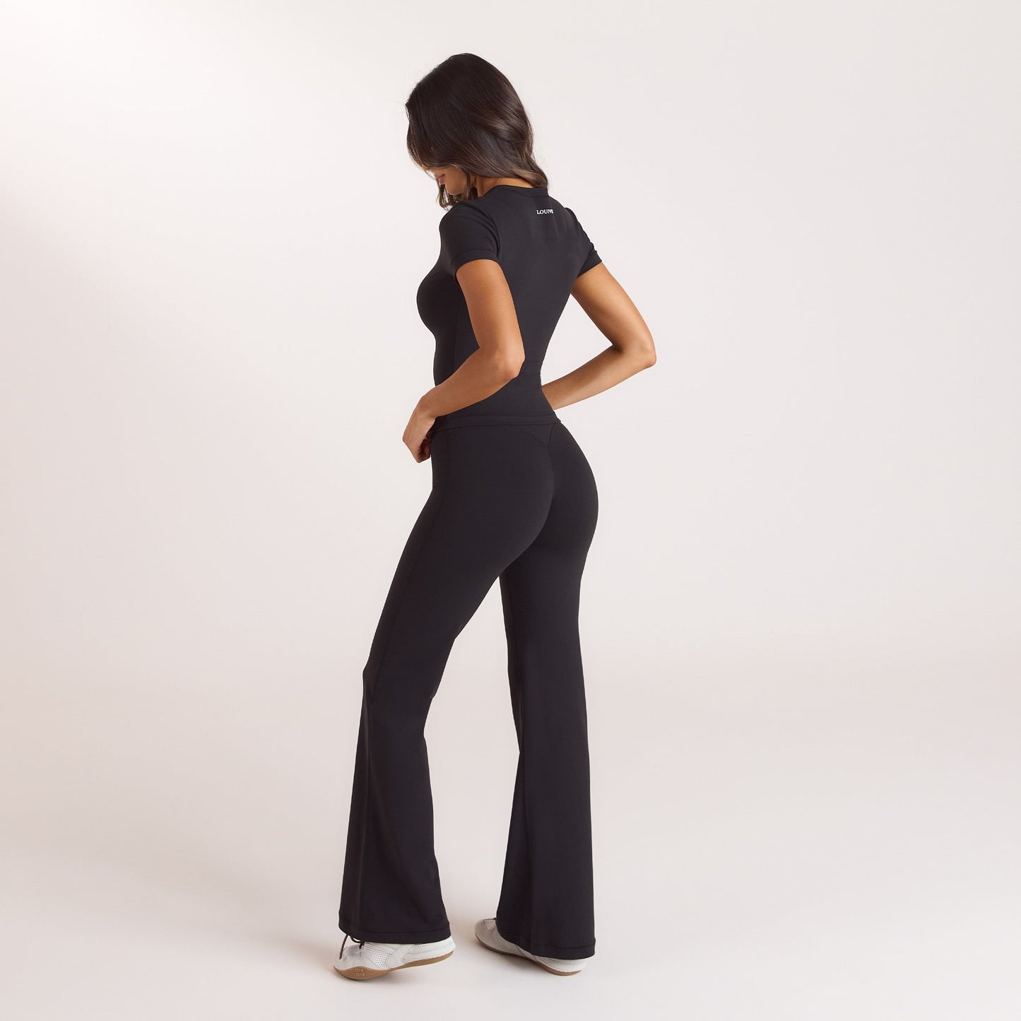 ContourSoft Flared Leggings - Black
