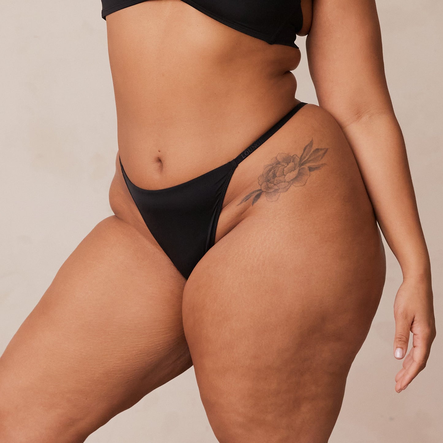 Light Thong - Black
