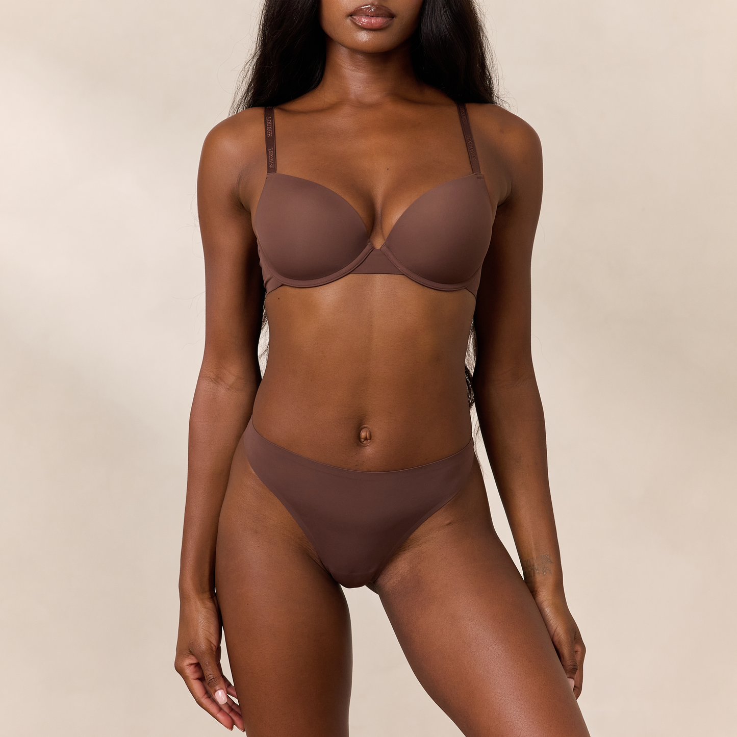 Invisible Form T-Shirt - Cocoa
