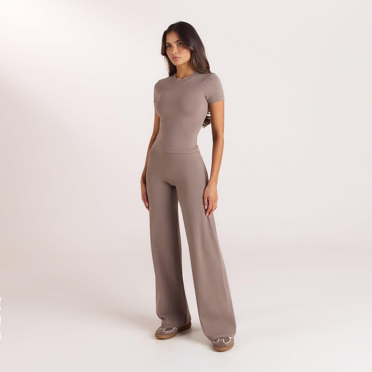 ContourSoft Straight-Leg Leggings - Mushroom