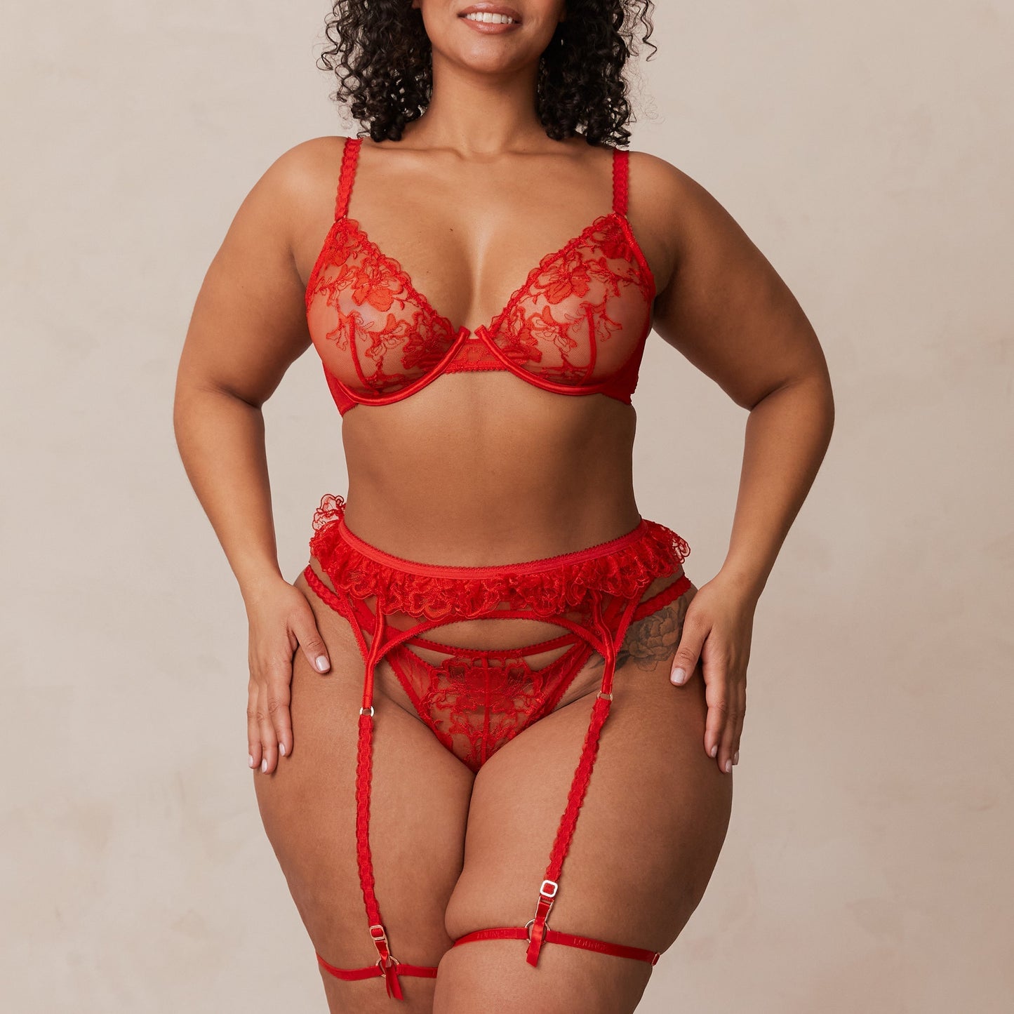 Danielle Intimates Bra - Red