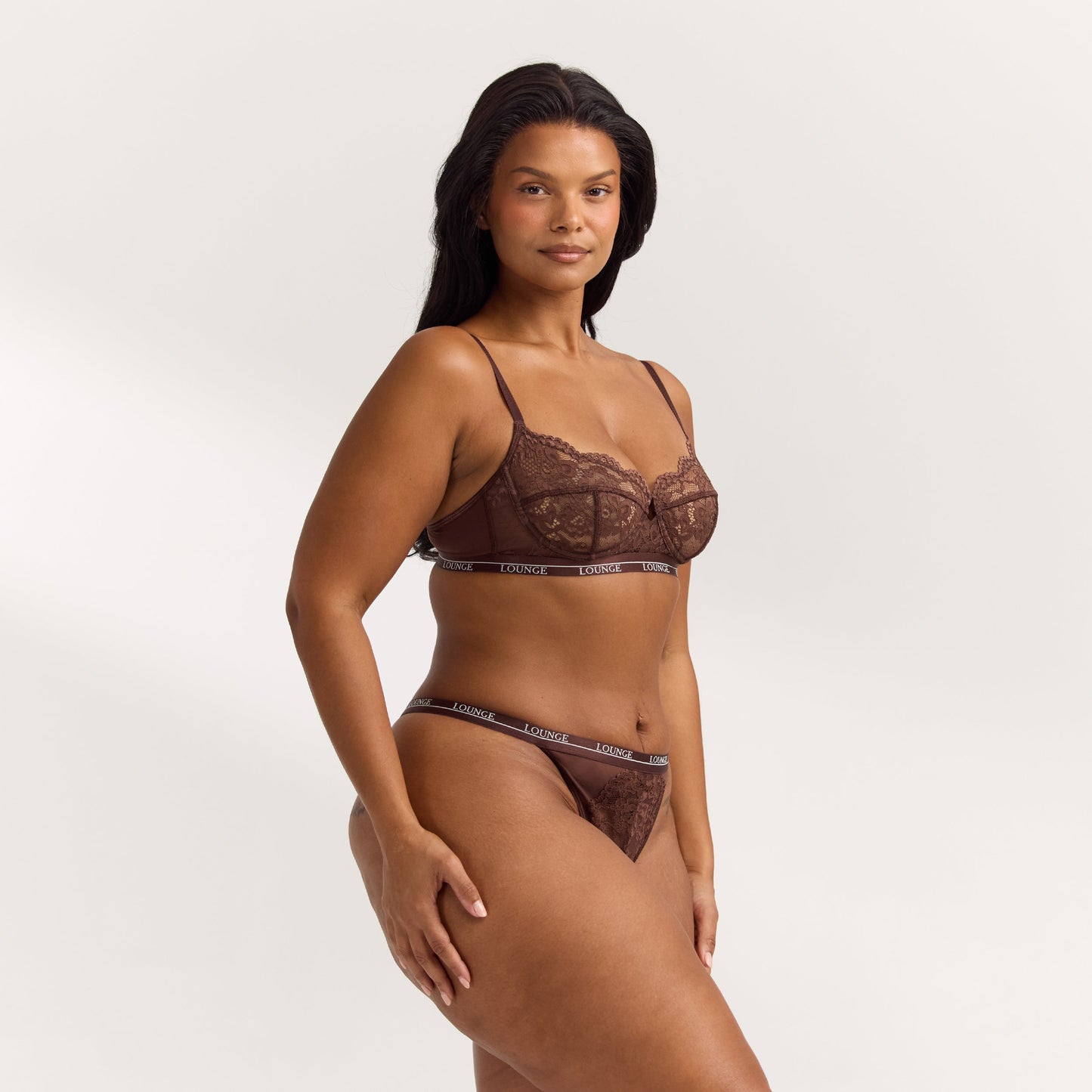 Blossom Balcony Bra - Brunette