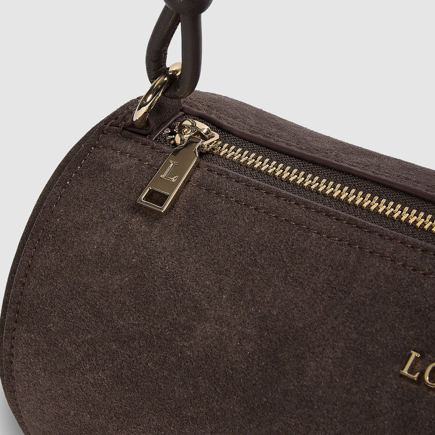 Miffy Barrel Shoulder Bag - Chocolate