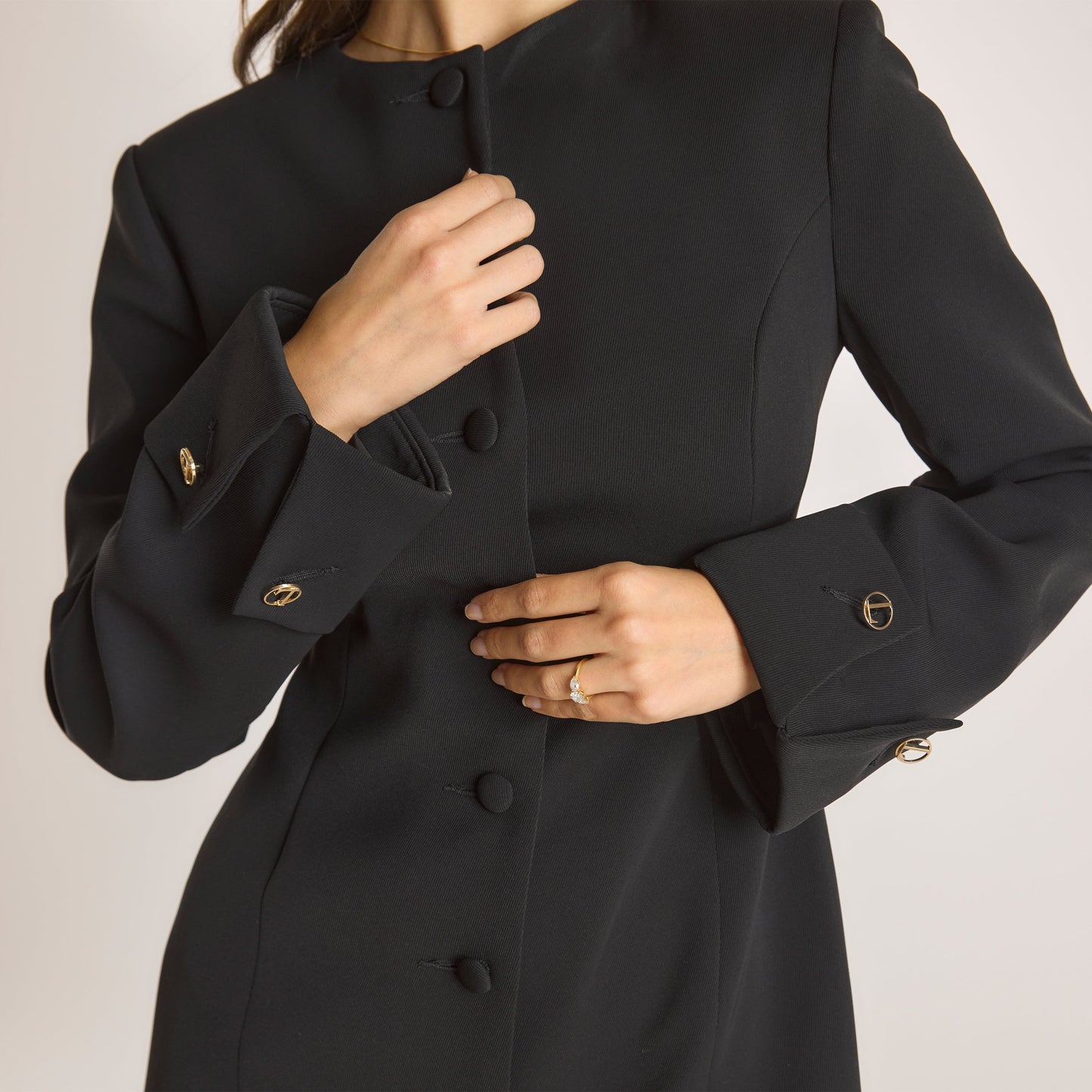 Structured Dress - Black