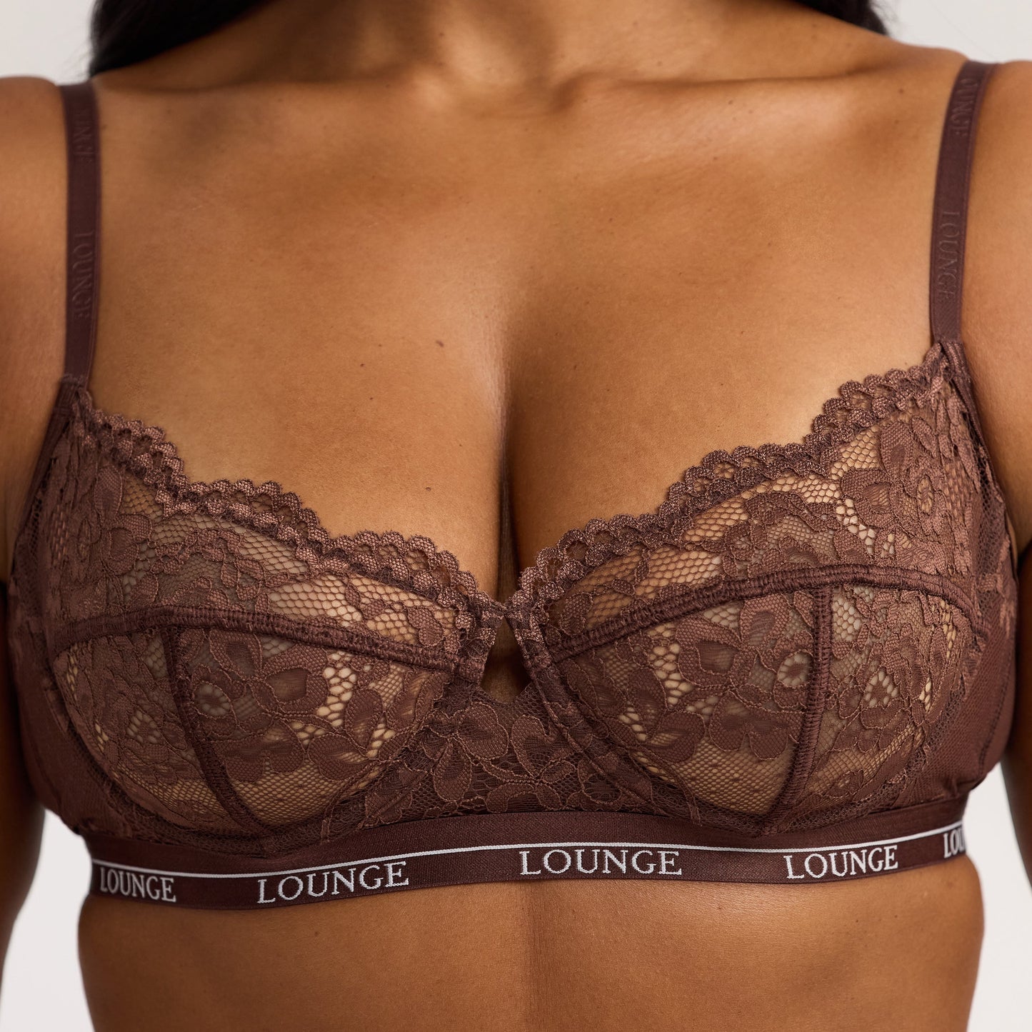 Blossom Balcony Bra - Brunette