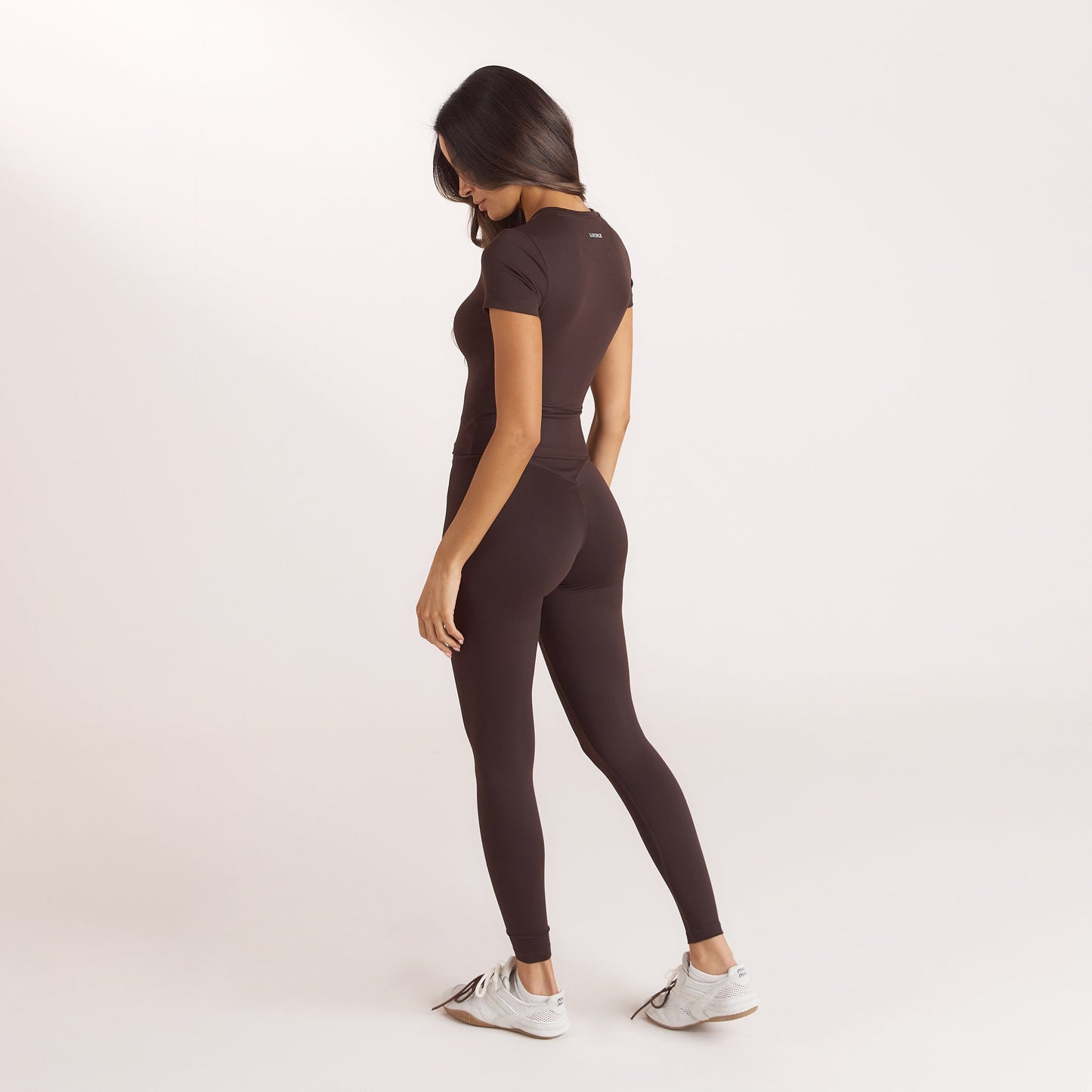 Classic Fitted Top - Coffee Bean