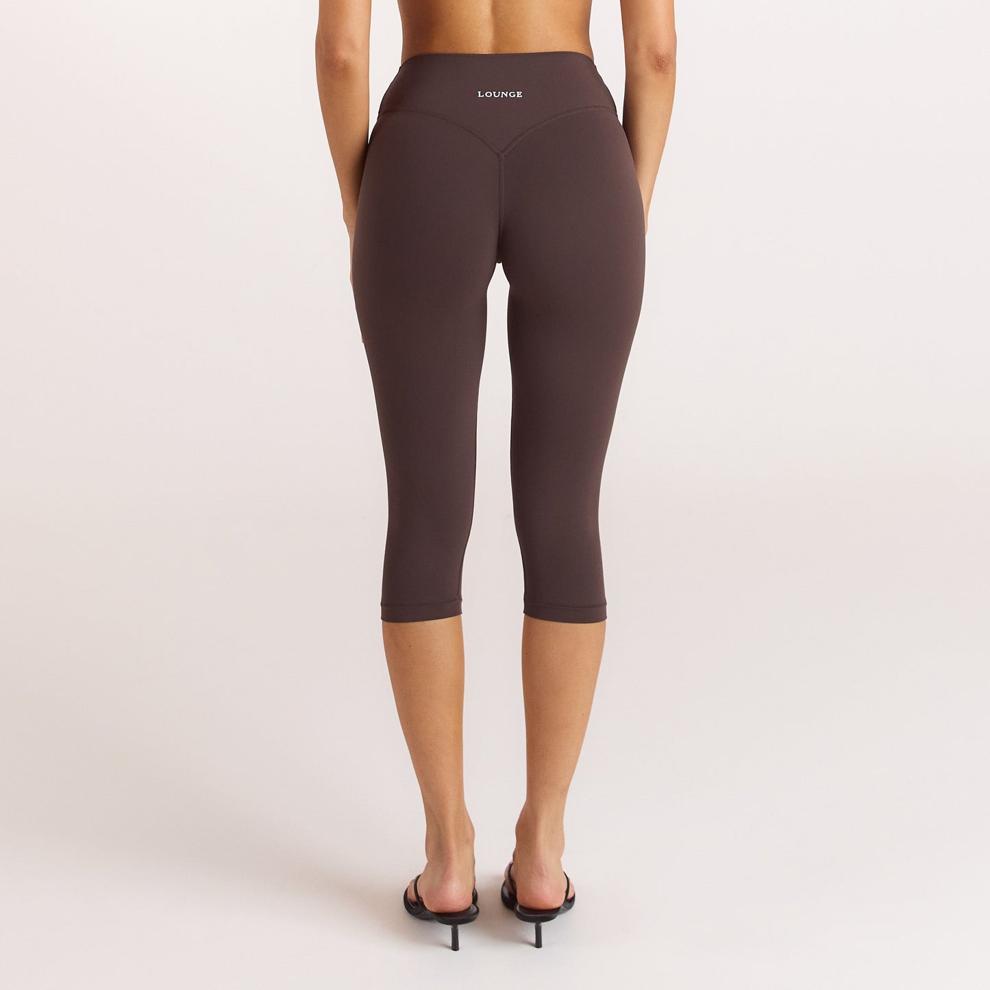 ContourSoft Capri Leggings - Dark Chocolate