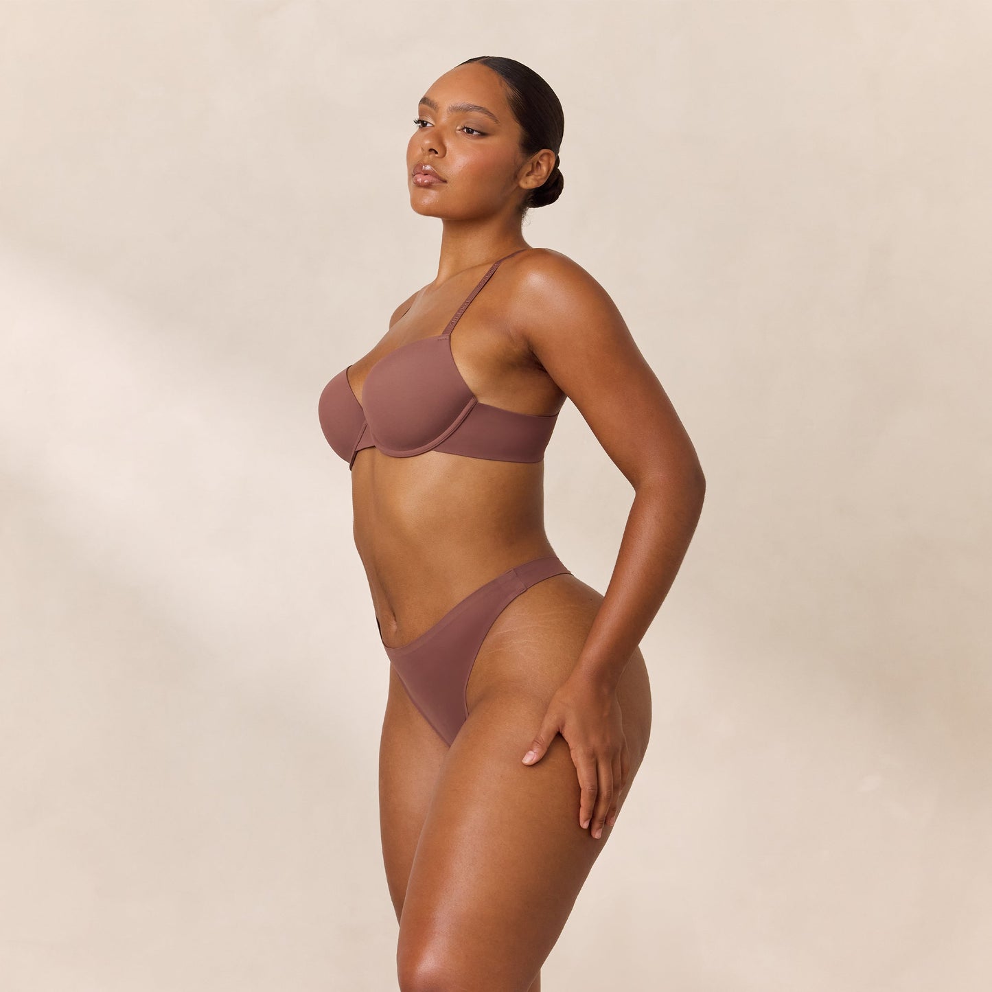 Invisible Form T-Shirt Bra - Nutmeg