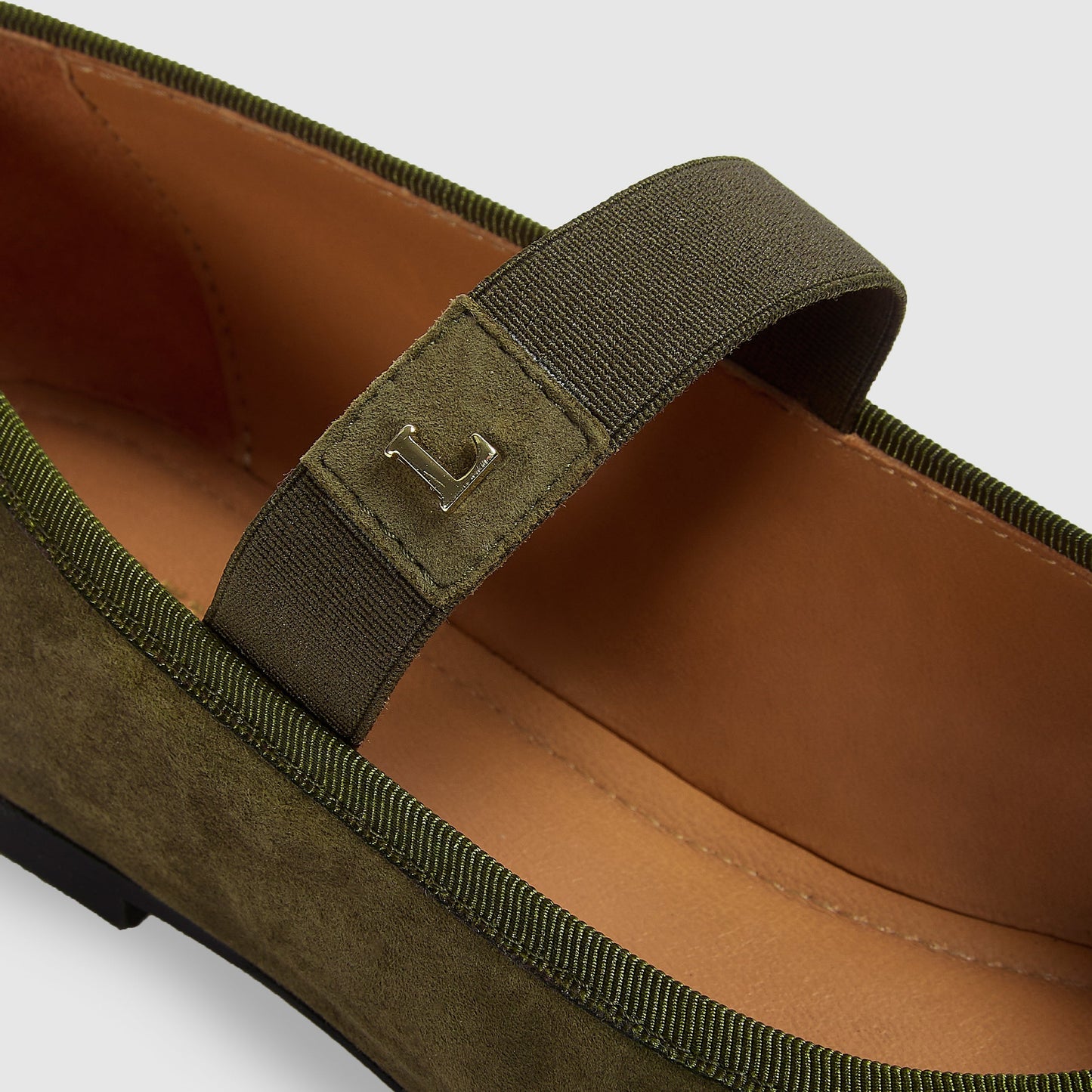 Juna Ballet Flats - Olive