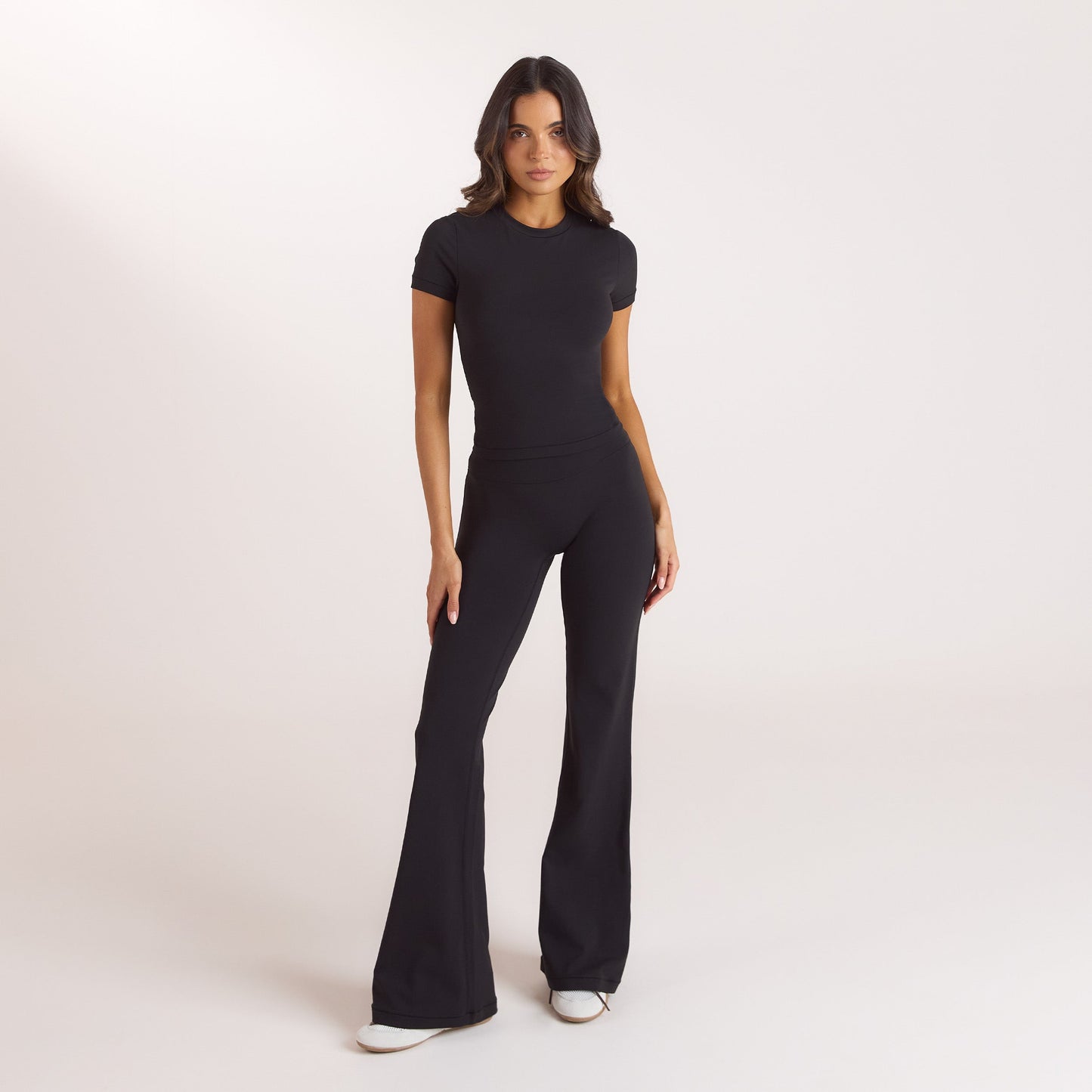 ContourSoft Flared Leggings - Black