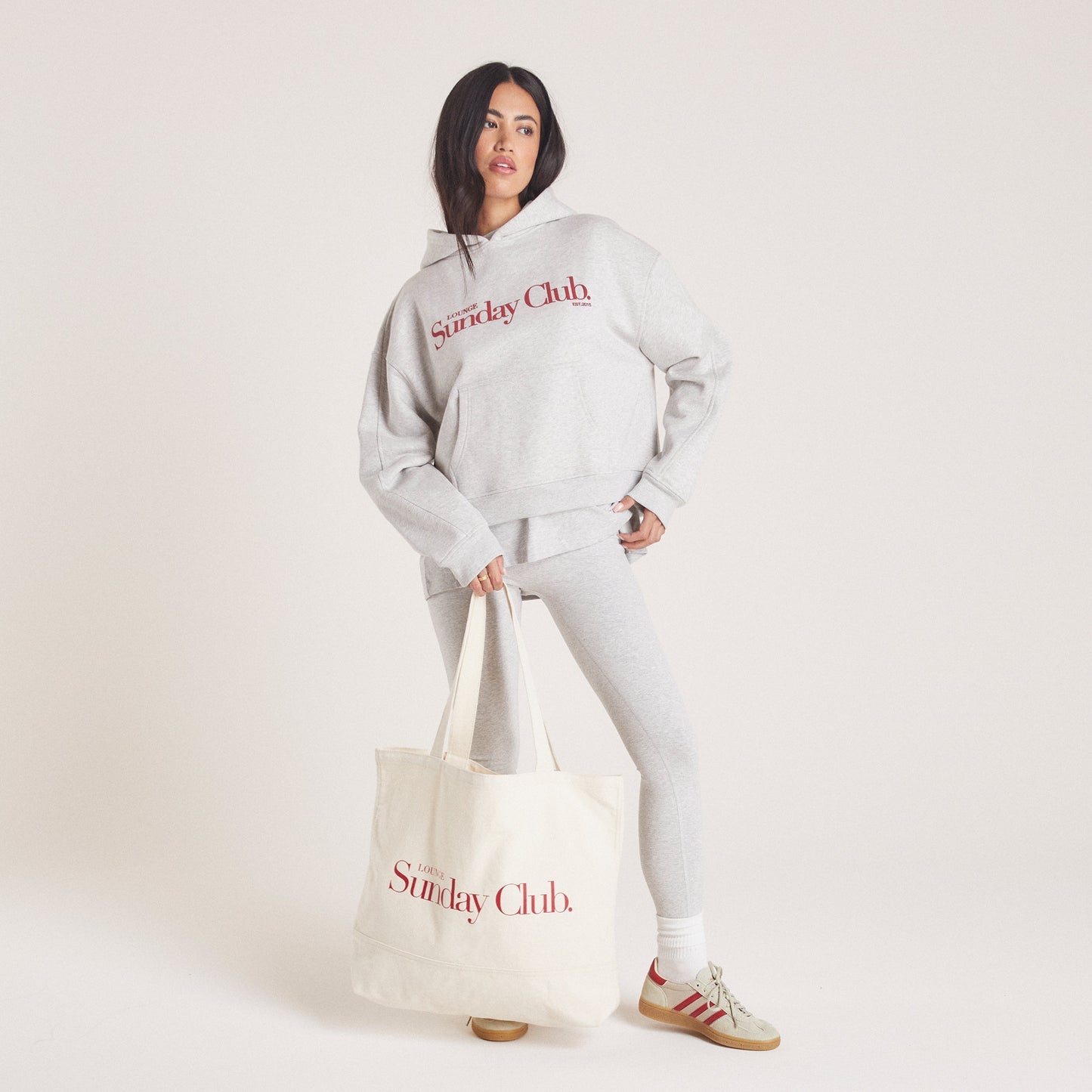 Cotton Canvas Tote Bag - Cream