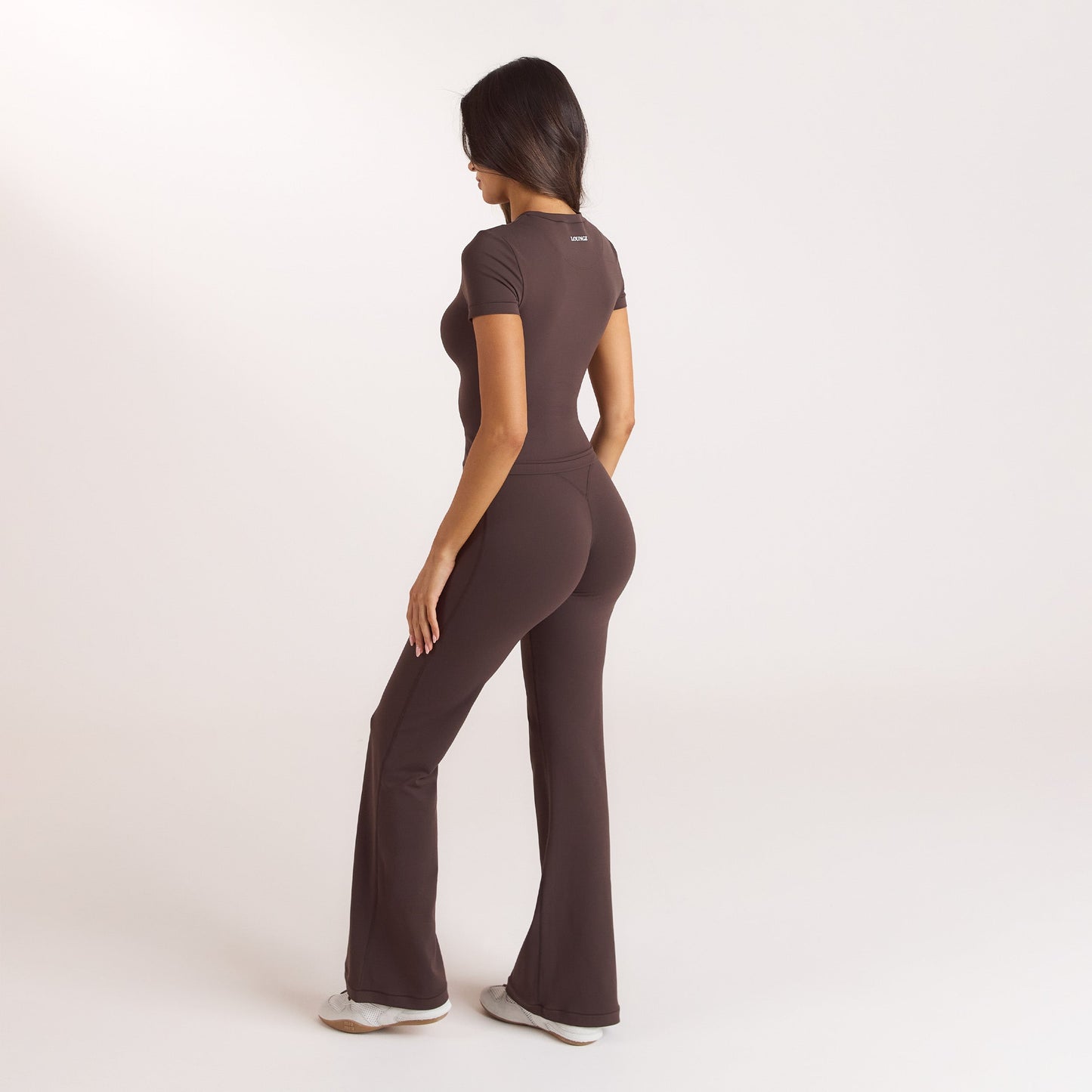ContourSoft Flared Leggings - Dark Chocolate