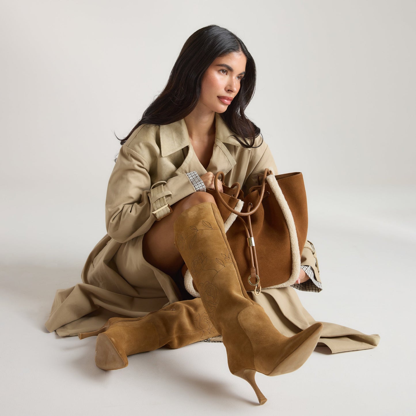 Nova Knee-High Boots - Tan