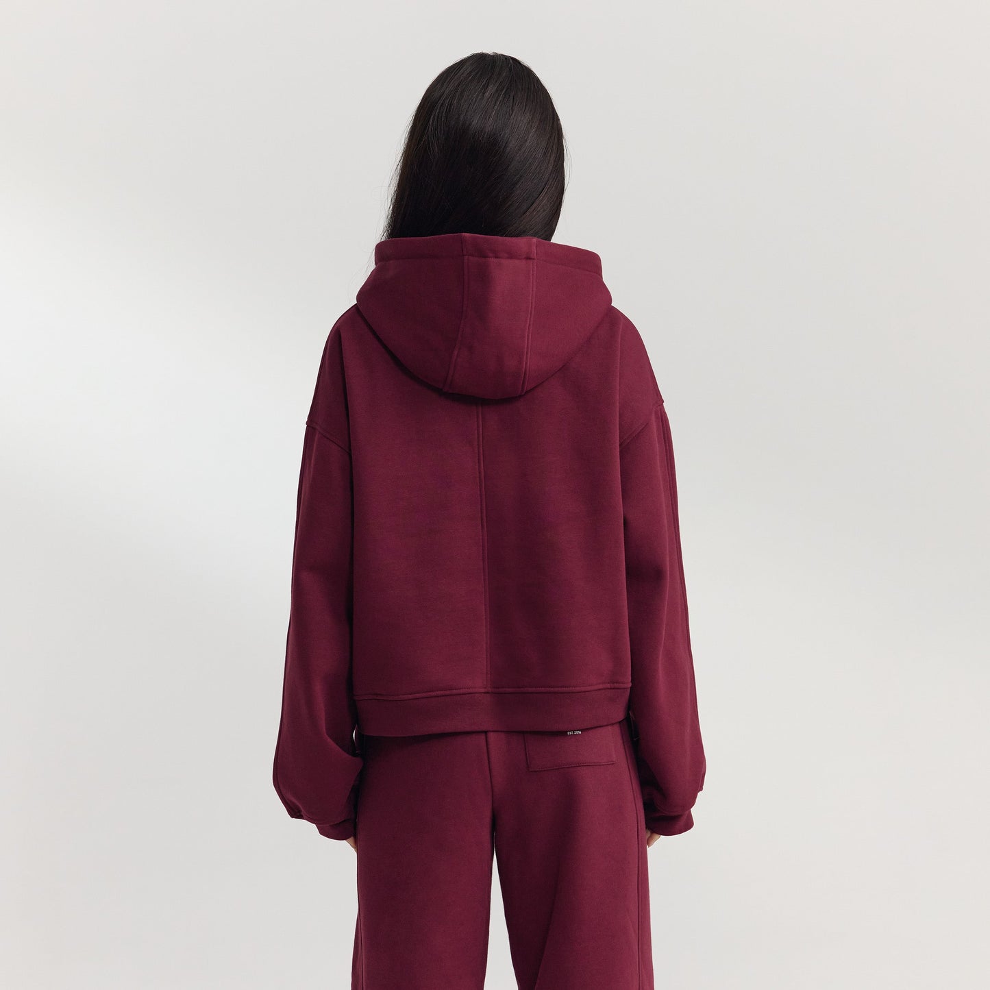 Oversized Hoodie - Cherry Lacquer
