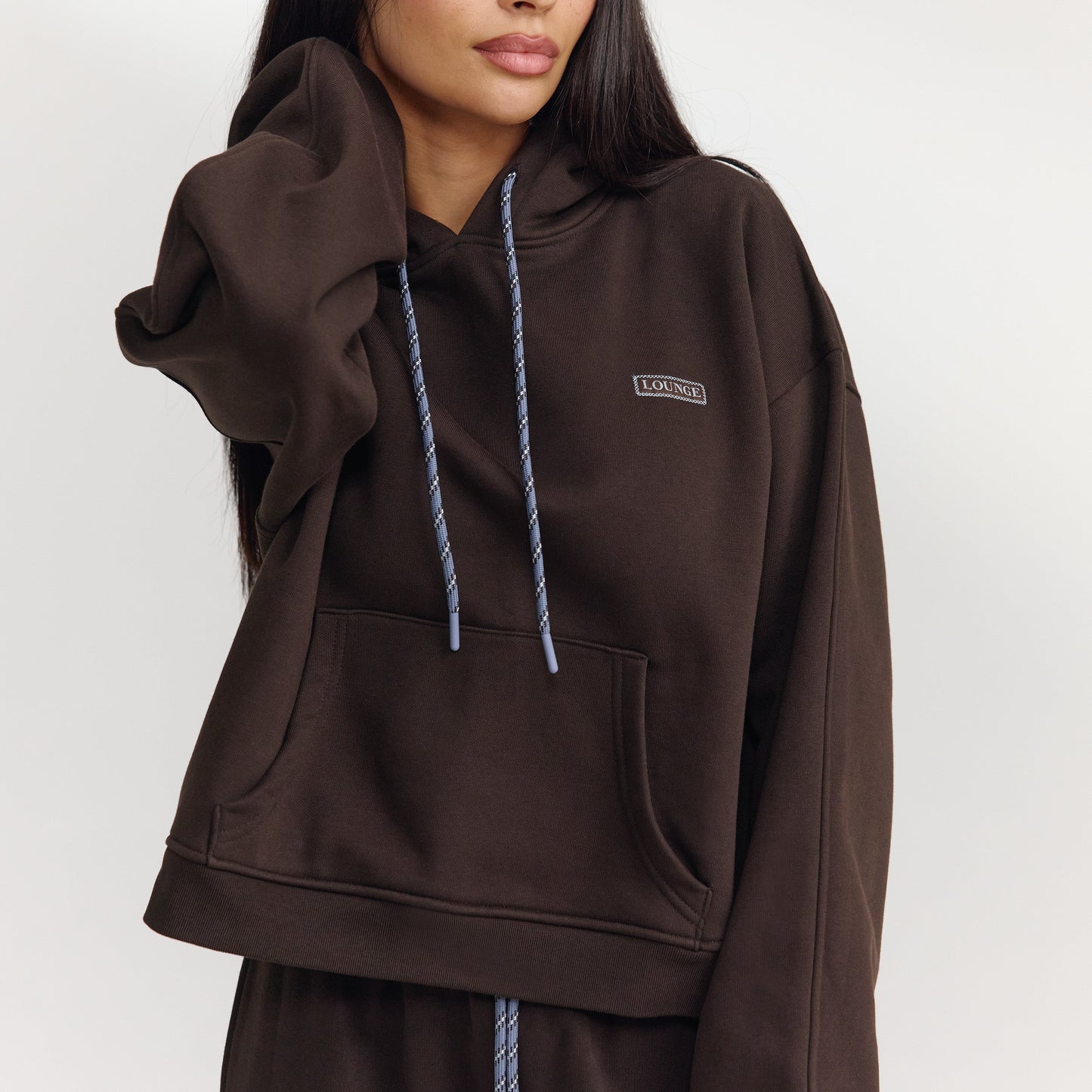 Oversized Hoodie - Dark Chocolate