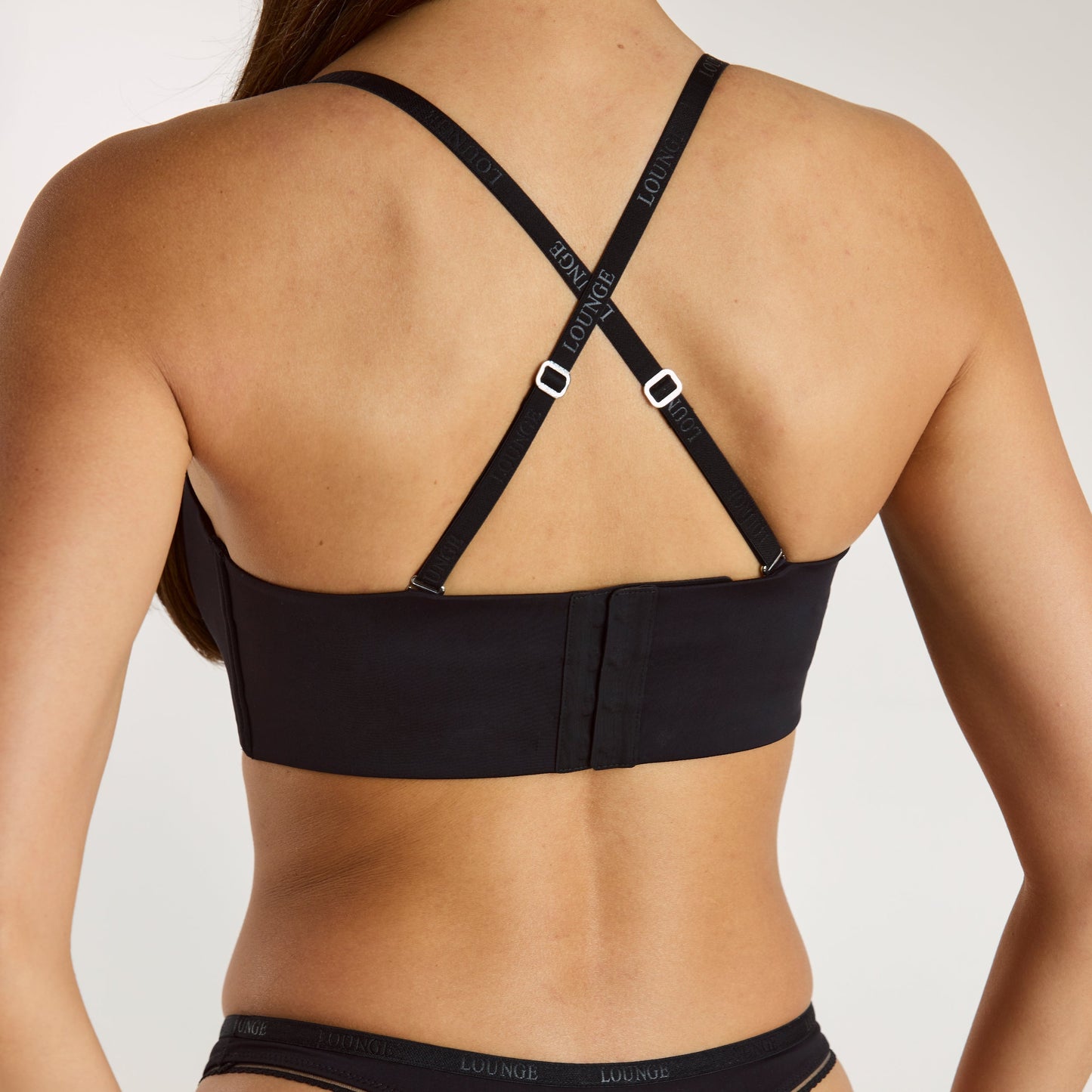 Wired Strapless Bra - Black