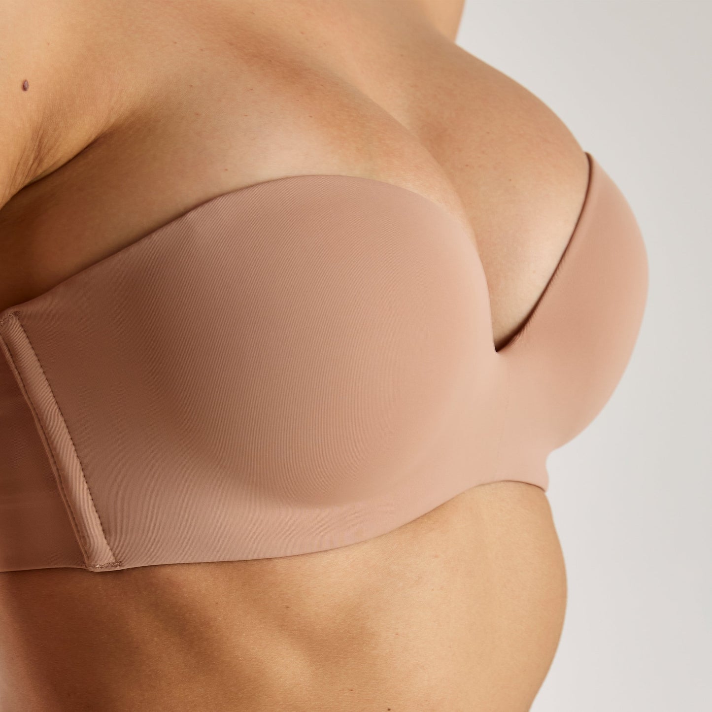 Wired Strapless Bra - Honey