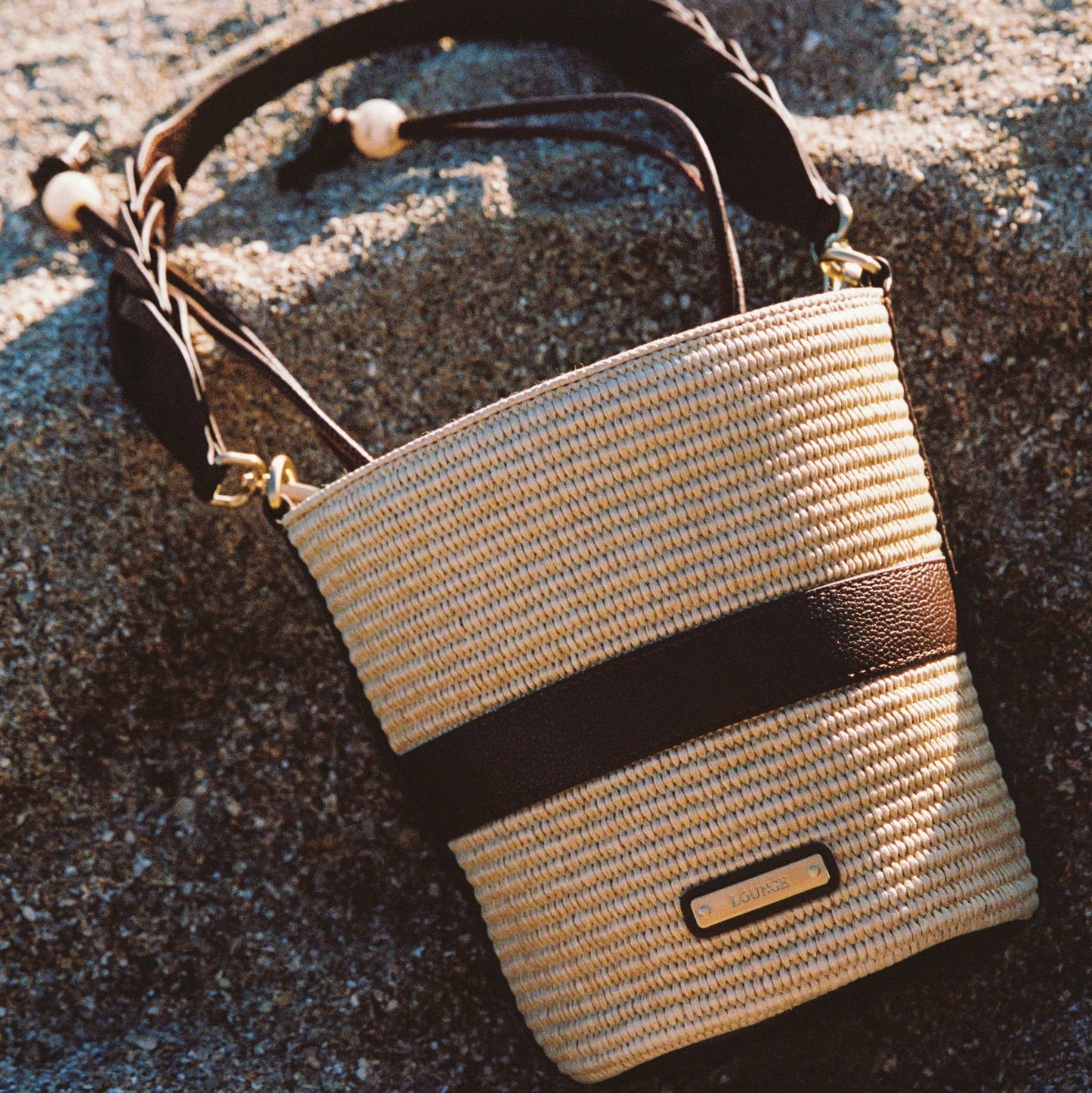 Cleo Bucket Bag - Beige